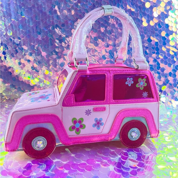 COPY - Dolls Kill Pink Jeep Let’s Go Party Crossbody - Picture 12 of 12